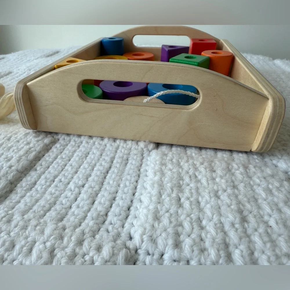 Monti Kids Montessori Lacing Beads Set